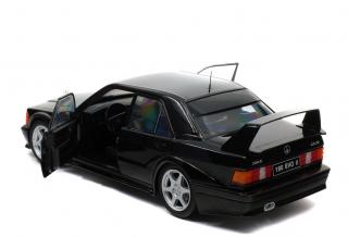 Mercedes 190E EVO2, schwarz/black, 1990 Solido S1801001 Metallmodell 1:18